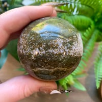 Image 3 of Sea Jasper Sphere A