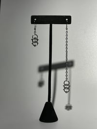 Image 1 of Pit & Pendulum Earrings 