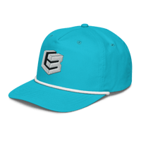 Image 3 of Liquid Brains - Golf Rope Snap-Back Cap