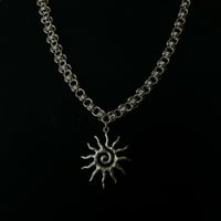 Image 1 of ✼　 ҉ sun barrel necklace  ✼　 ҉ 　