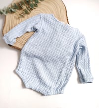 Image 3 of Photoshooting boys bodysuit |  Ari | baby blue | 12-15 months | 18-24 months
