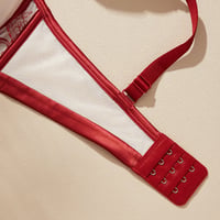 Image 5 of Sexy Hot Bra for Women Fashion Embroidery Lace Breast Collection Anti Sagging Bra Unlined Bra Women'