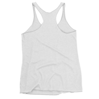 Image 4 of Women's Racerback Tank - Pumpkin Spice Logo