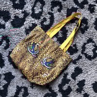 Image 3 of Leopard Swallows Large Bag