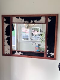 Image 4 of Life Is Better On The Farm Mirror