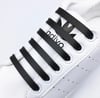 No Tie Elastic Silicone Shoelaces