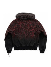Image 2 of SS26 ‘Leopardo’ Fur Hoodie