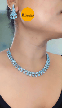 Image 2 of Deborah -Stunning Australian Diamond Necklace Set