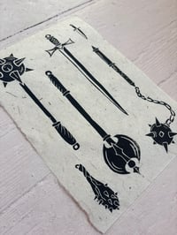 Image 2 of Weapons Print 