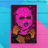 Image 1 of Canvas Print Pretty Sheisty