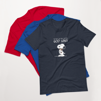 Image 15 of Women's t-shirt (God wins)