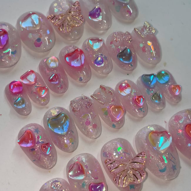 "Faerie Dust" Short Round, 24pcs