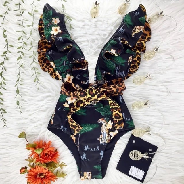 Image of 'Leopard Love' Swimsuit