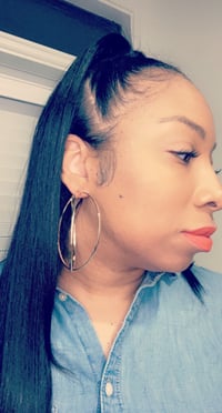 Image 1 of Double Dutch hoop earrings 
