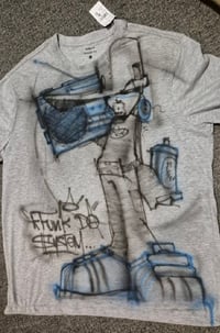 Image 1 of EXIT airbrush t-shirt - Funk Da System 