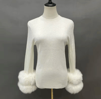Image 4 of XL Fox Cuff Jumper