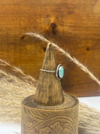 Image 2 of Chilean Sky Dainty Ring (Imperfect Edition)