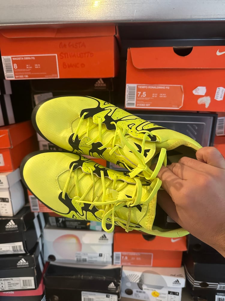 Image of Adidas 15.1 X yellow FG worn