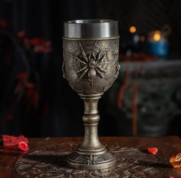 Image of Spider Wine Goblet