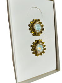 Image 1 of Golden Stud Earrings 