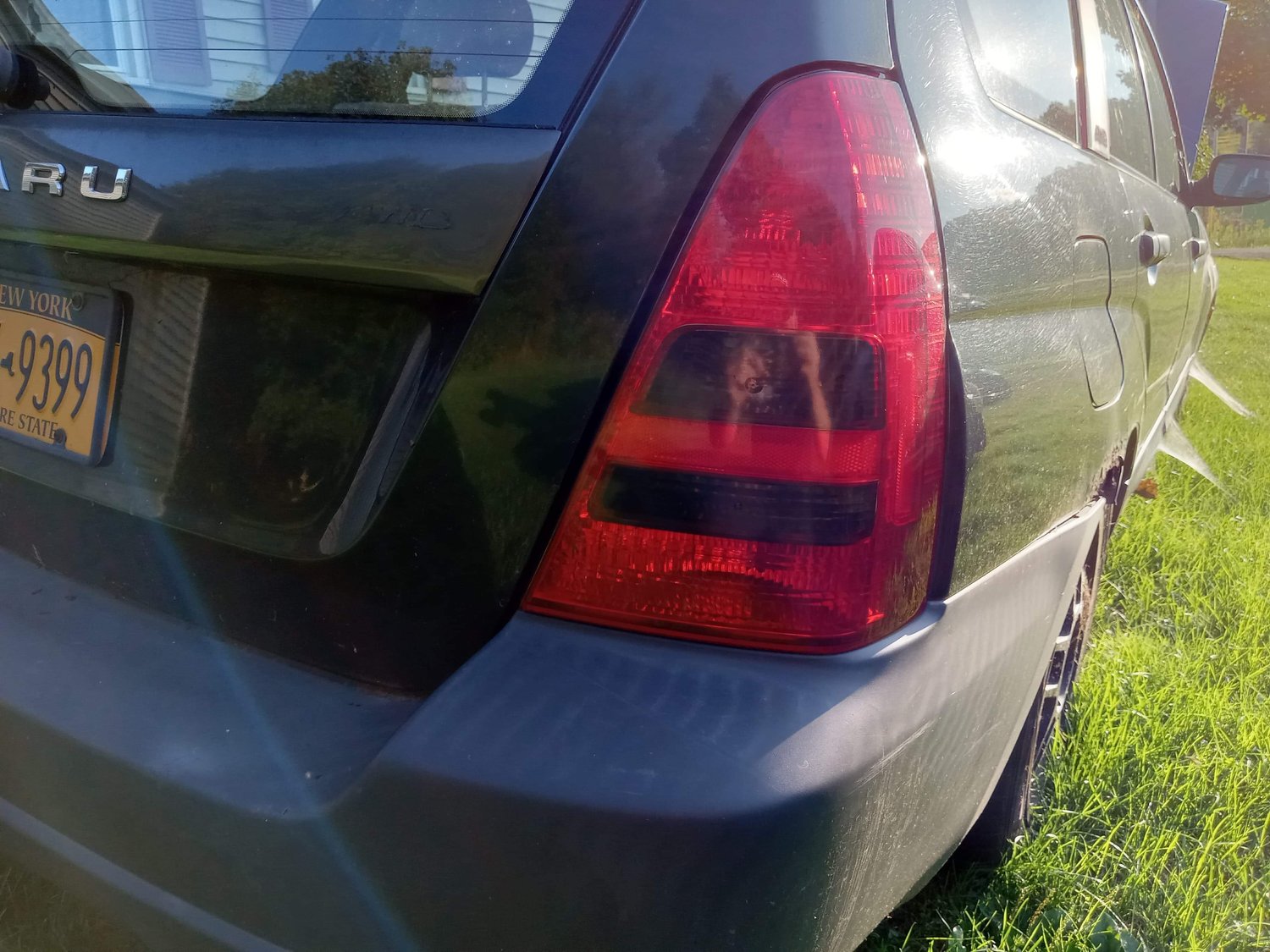 2003-2005 Subaru Forester Taillight Tint Overlays | The Overlay Guy