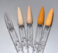 Solid ORANGE Gel Set