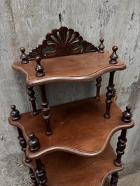 Image 4 of Mid Century Victorian 5-Tier Shelf