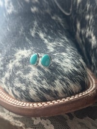 Image 2 of Coyote Ridge Turquoise Studs