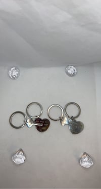Image 2 of Couple Matching Keychains 