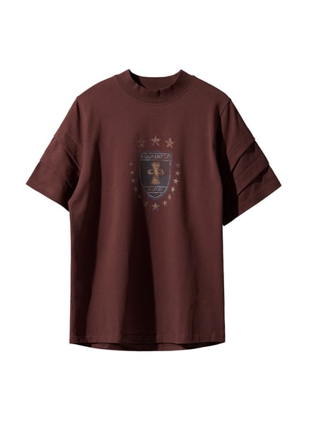 Image of EQUALNEAR - Knight Tee (Burgundy)