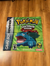 Nintendo Game Boy Pokémon Wall Flag- Venusaur Leaf Green Version 3'x3'