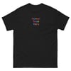 PROTECT TRANS YOUTH  - Embroidery Tee (rainbow)