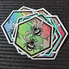 3 Bee Stickers (color surprise)
