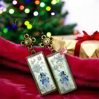 Snowman Earrings 