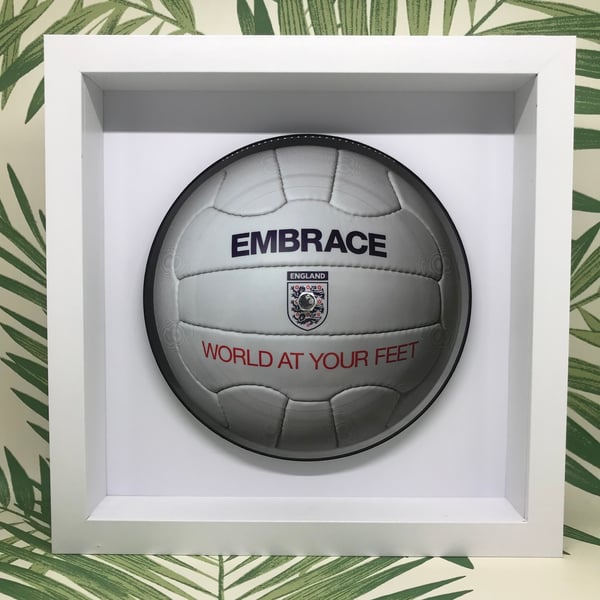 Image of England Football World Cup Song FIFA 2006, framed original Picture Disc