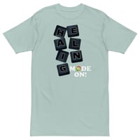 Image 2 of Men’s premium HEALING MODE heavyweight tee