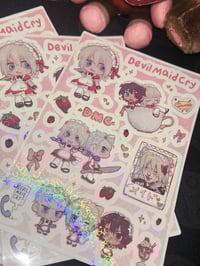 Image 3 of Devil Maid Cry Sticker Sheet vol. 1
