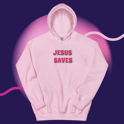 Image of JESUS SAVES HOODIE - WARM