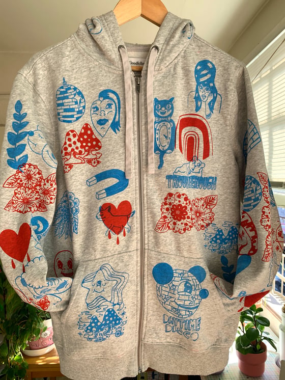 Image of "Rare, Super Soft, Zip-Up Hoodie"  (M)