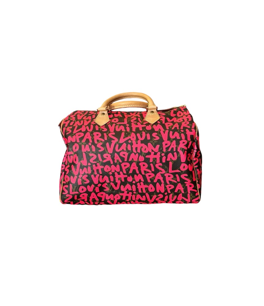 Image of Louis Vuitton x Stephen Sprouse Monogram Graffiti Speedy 1160-53