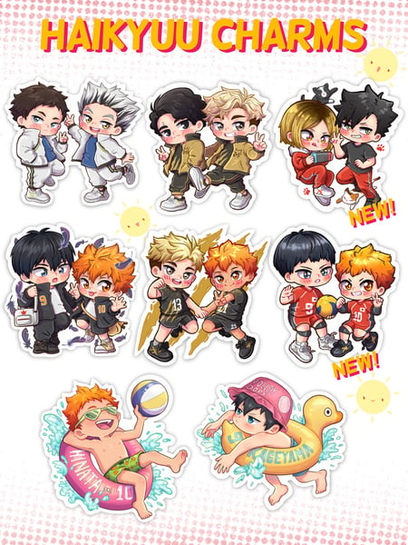 Image of Haikyuu!! Charms