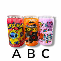 Character Snow Globe Cups