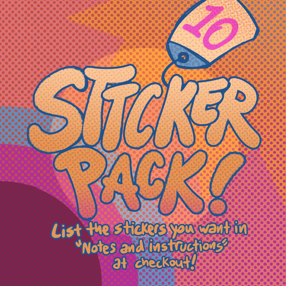 Image of 10 Sticker Pack! Choose Your Own
