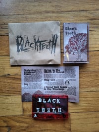 Image 1 of Black Teeth - S/T - Red Cassette 