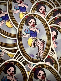 Image 1 of white as snow (sticker)