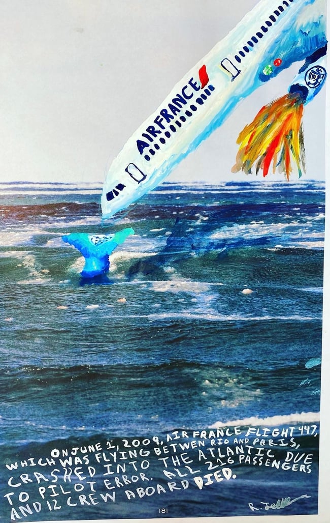 Flight 447 - Original Painting 