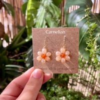 Image 3 of Beaded Flowers Earrings