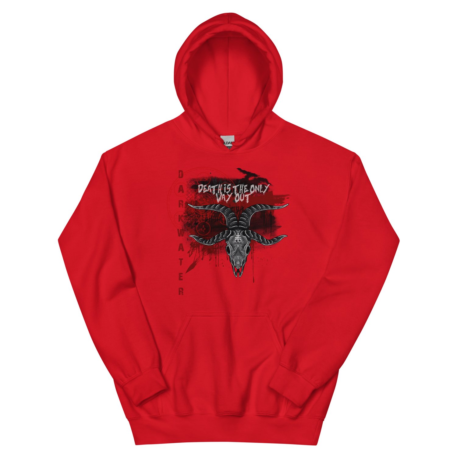 Image of Officially licensed Babalon Red skull Unisex Hoodie