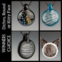 Image 1 of ONLY 9 SPOTS LEFT!<br/>Data Fundraiser Giveaway: Custom Memorial Dichro Pendant