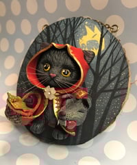 Image 1 of "Little Brave Red" Original sculpture 